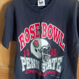 Trau & Loevner Rose Bowl 1995 Penn State Tee - Navy